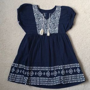 Girls EGG Bridget Floral Peasant Dress 6